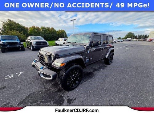 2022 Jeep Wrangler 4xe Unlimited Sahara 4x4