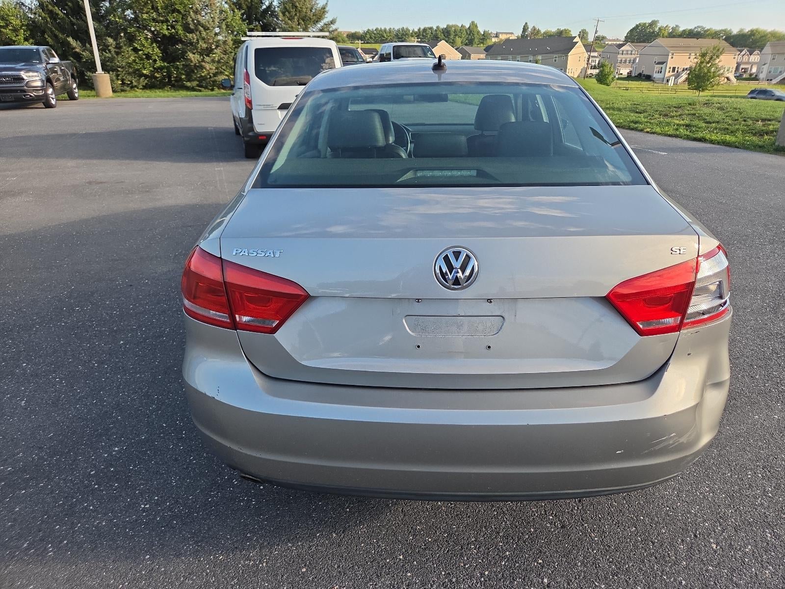 2012 Volkswagen Passat 4dr Sdn 2.5L Auto SE PZEV