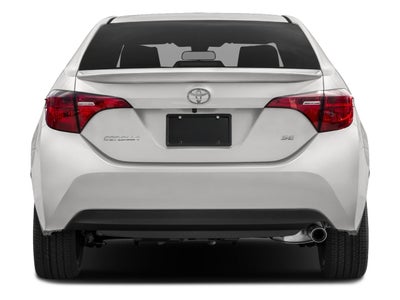 2018 Toyota Corolla SE CVT (Natl)