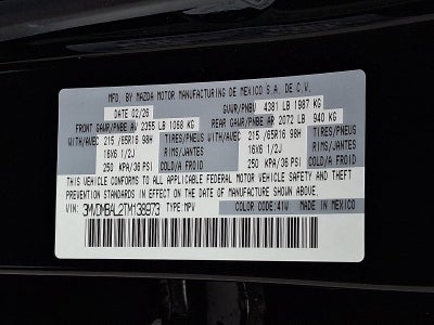 2026 Mazda Mazda CX-30 2.5 S AWD