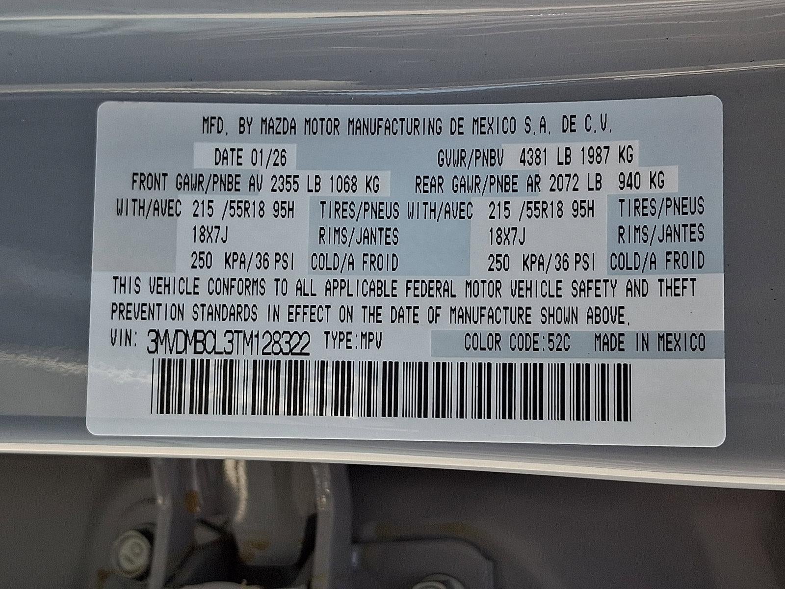 2026 Mazda Mazda CX-30 2.5 S Preferred Package AWD