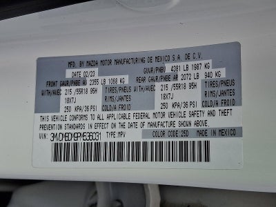 2023 Mazda Mazda CX-30 2.5 S Premium Package AWD