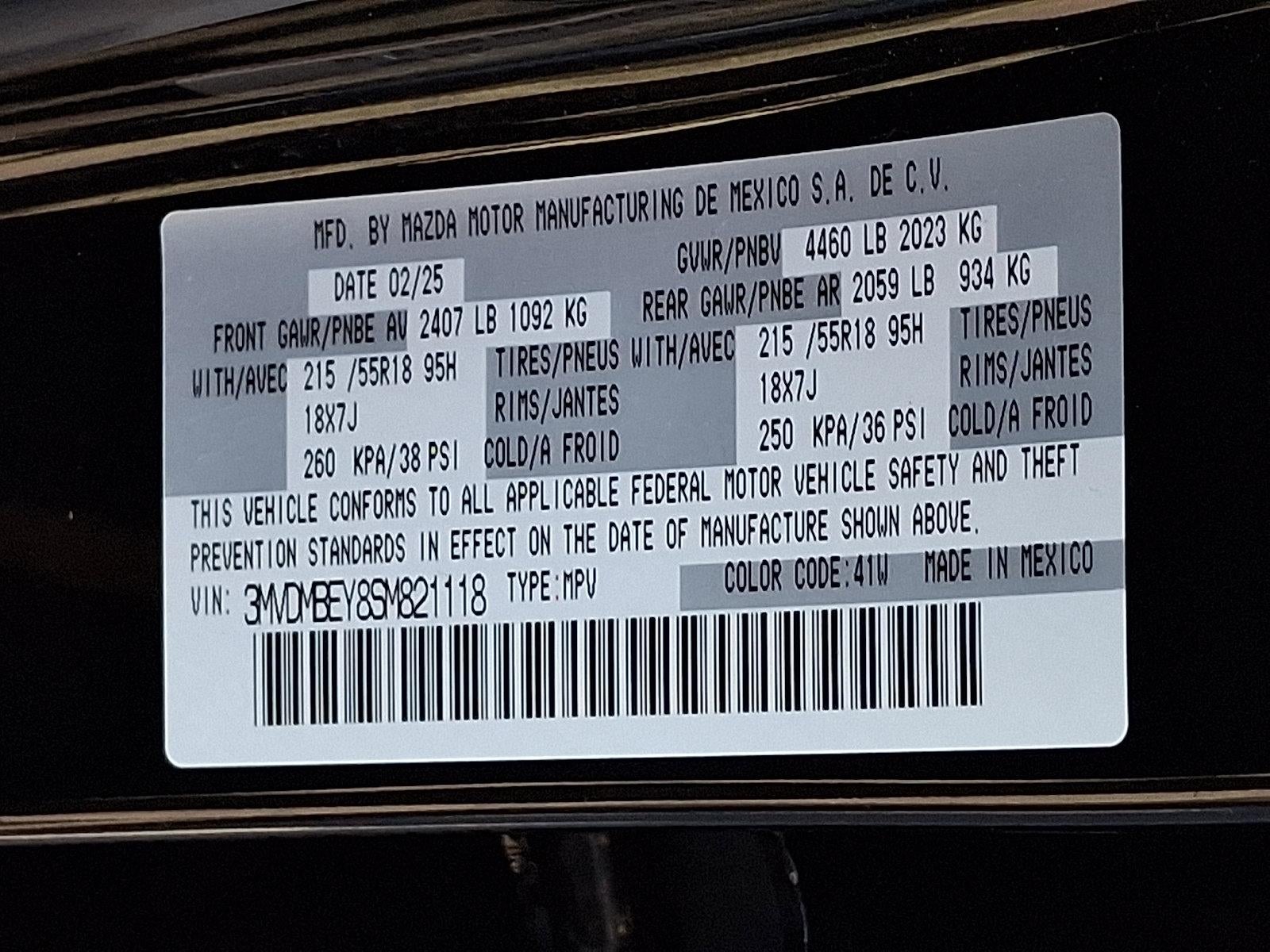 2025 Mazda Mazda CX-30 2.5 Turbo Premium Plus Package AWD