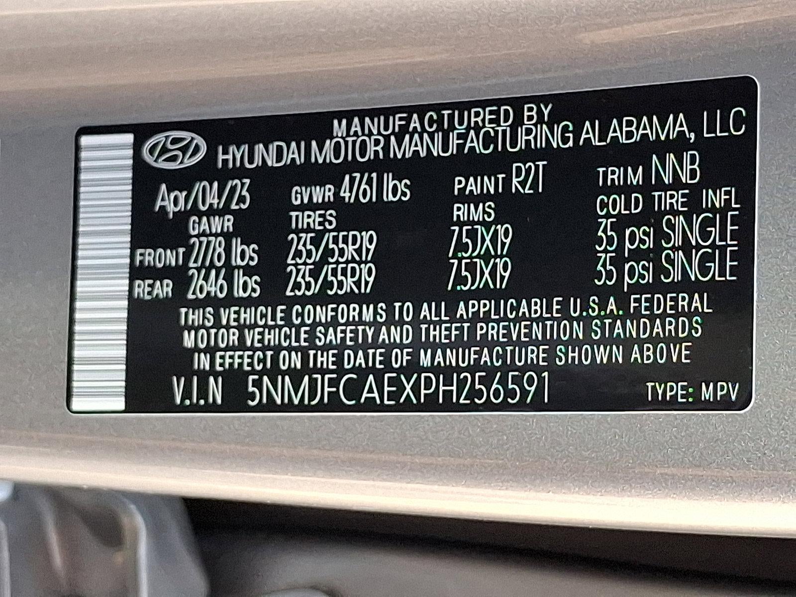 2023 Hyundai TUCSON SEL AWD