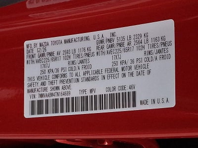 2026 Mazda Mazda CX-50 Hybrid Preferred AWD