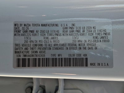 2026 Mazda Mazda CX-50 Hybrid Premium AWD