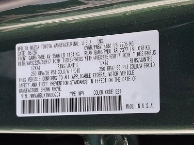 2026 Mazda Mazda CX-50 2.5 S Preferred AWD