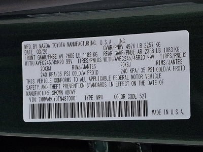 2026 Mazda Mazda CX-50 2.5 Turbo AWD