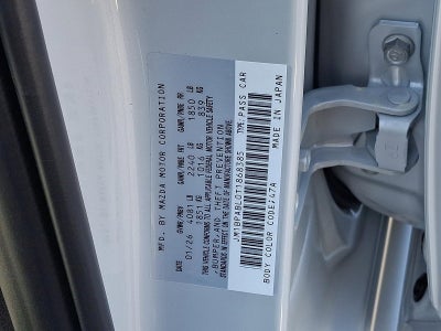 2026 Mazda Mazda3 Sedan 2.5 S Select Sport FWD