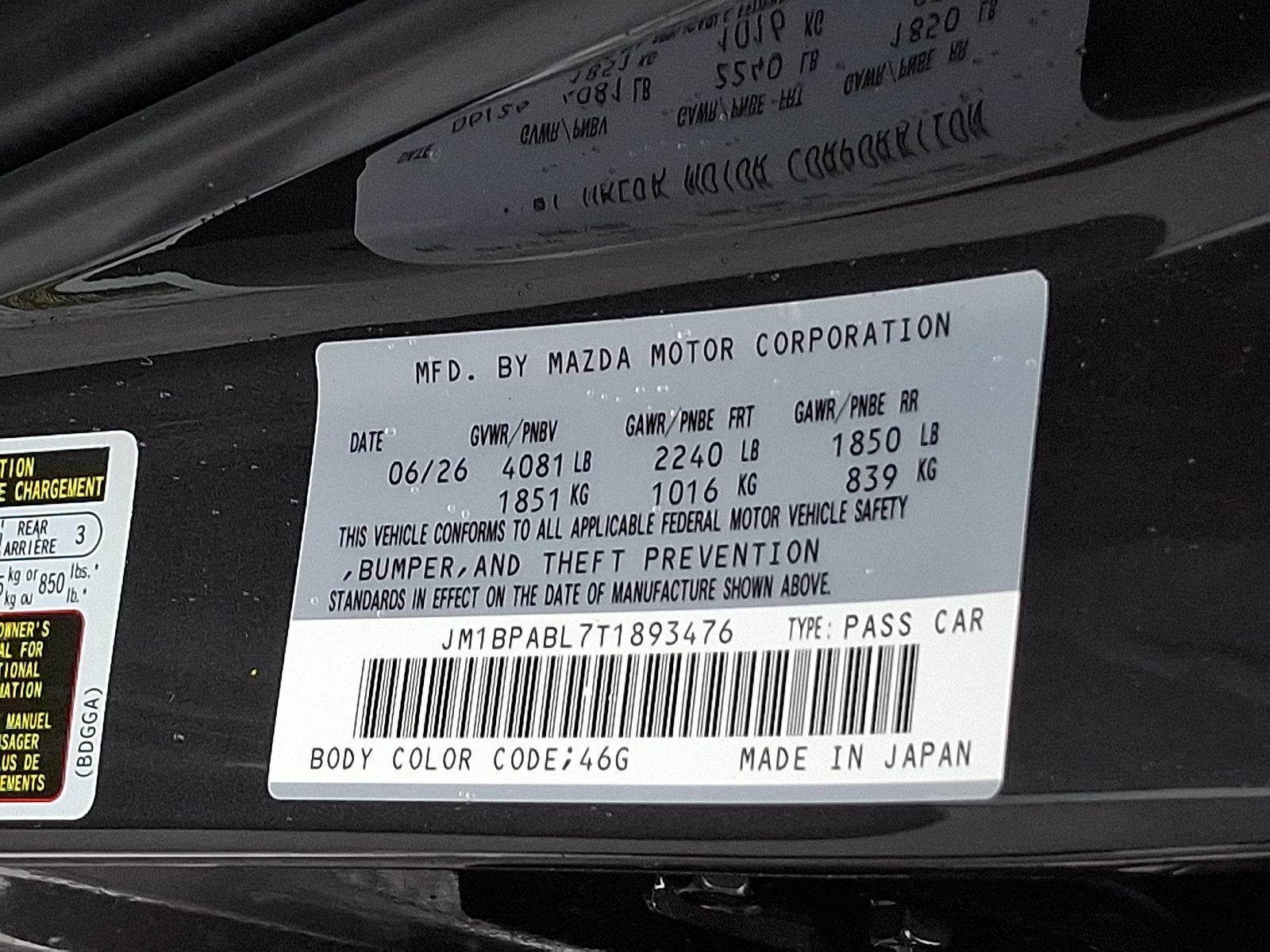 2026 Mazda Mazda3 Sedan 2.5 S Select Sport FWD