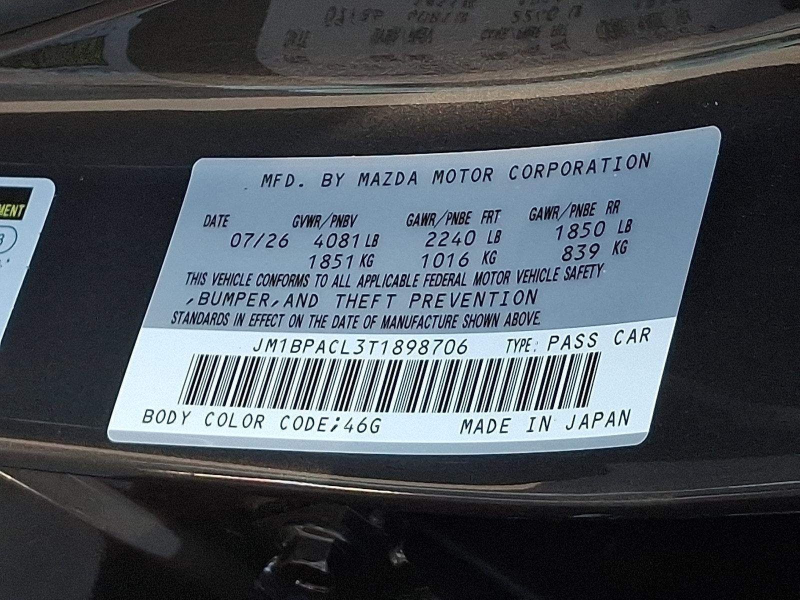 2026 Mazda Mazda3 Sedan 2.5 S Preferred FWD