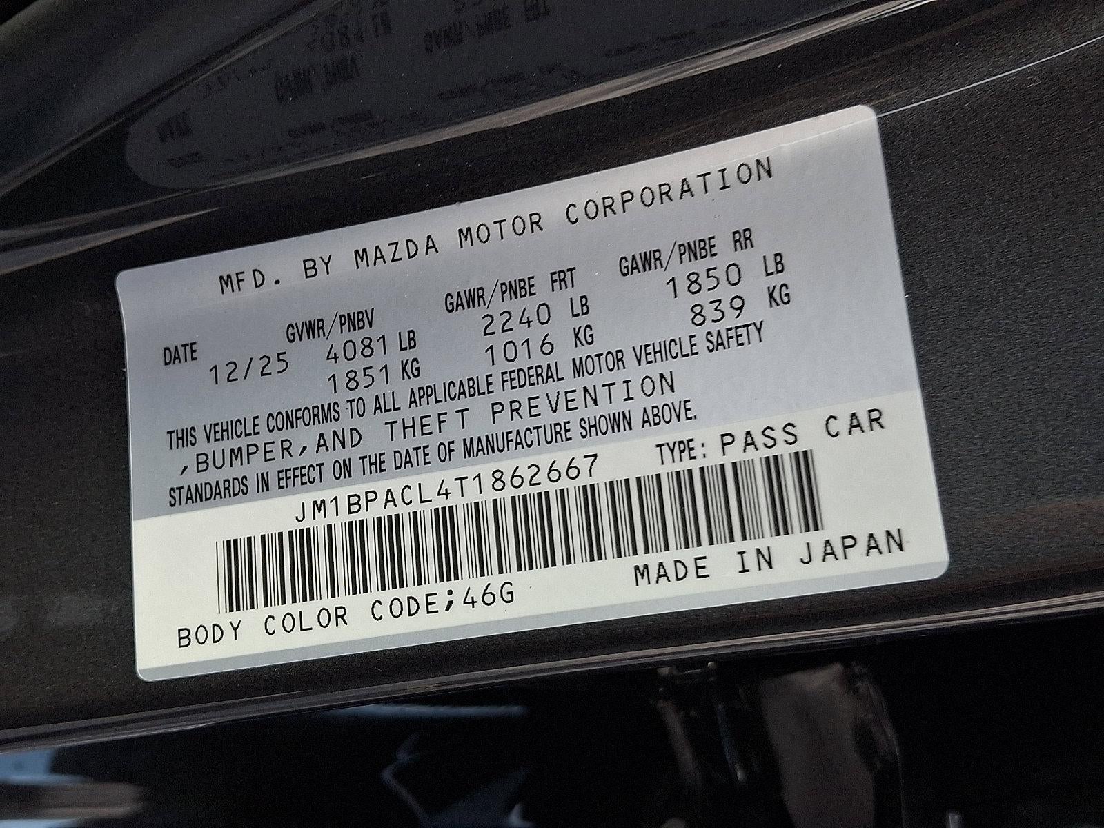 2026 Mazda Mazda3 Sedan 2.5 S Preferred