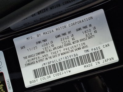 2026 Mazda Mazda3 Sedan 2.5 S Preferred FWD