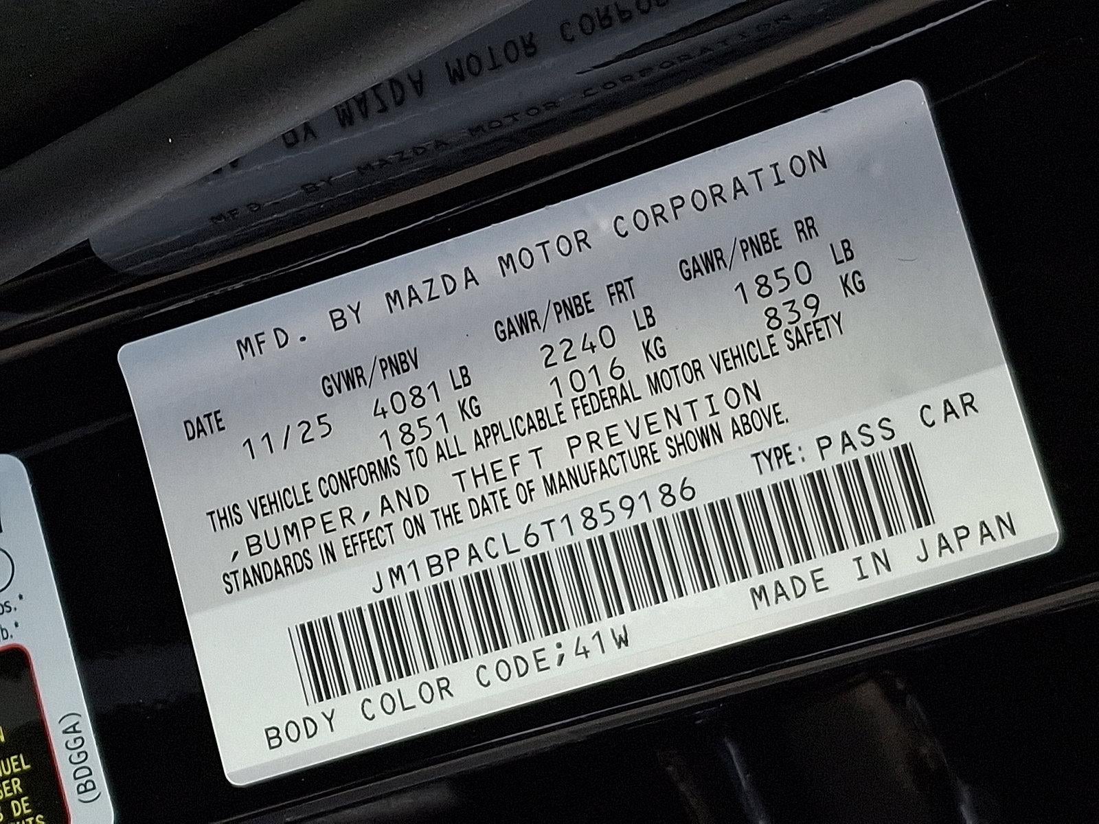 2026 Mazda Mazda3 Sedan 2.5 S Preferred FWD