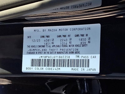 2026 Mazda Mazda3 Sedan 2.5 S Preferred FWD