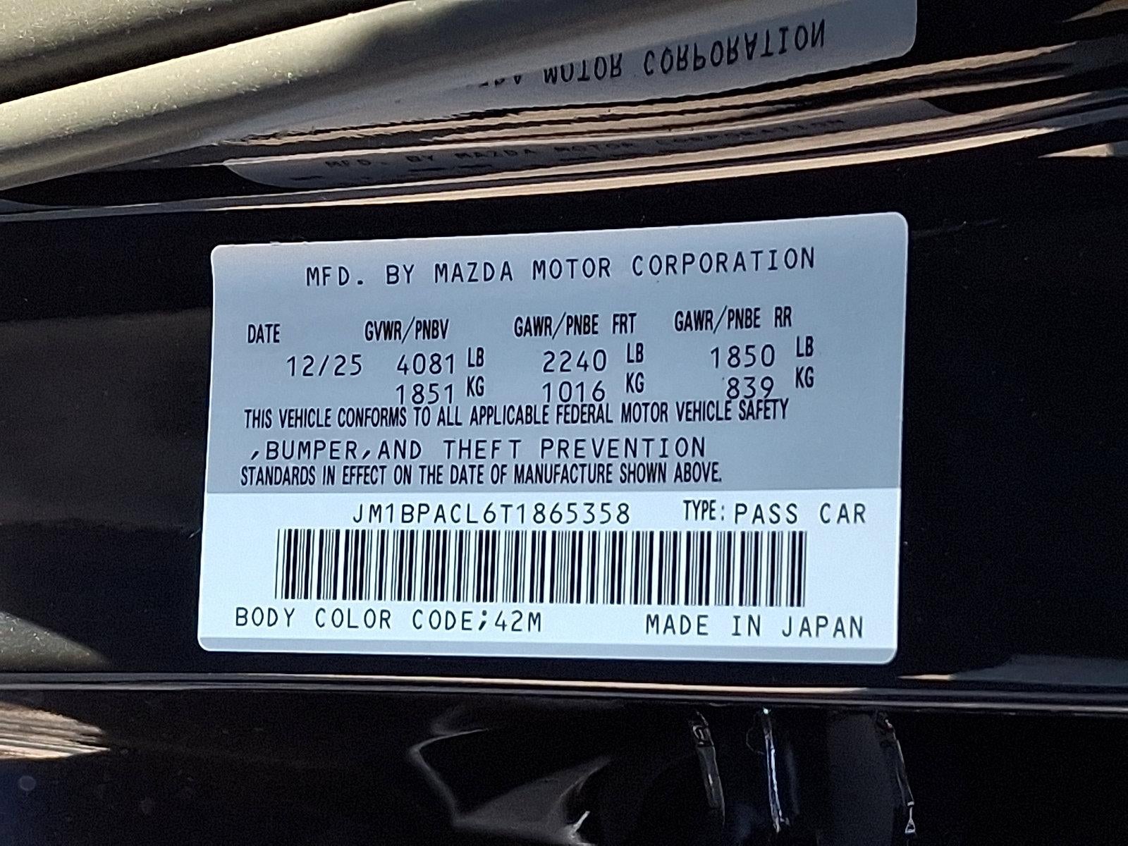 2026 Mazda Mazda3 Sedan 2.5 S Preferred FWD