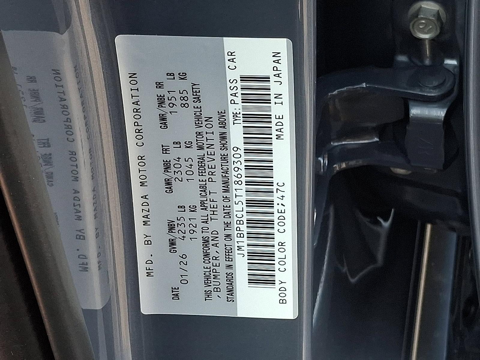 2026 Mazda Mazda3 Sedan 2.5 S Carbon Edition AWD