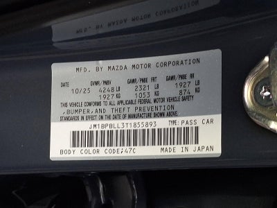 2026 Mazda Mazda3 Hatchback 2.5 S Carbon Edition Auto AWD