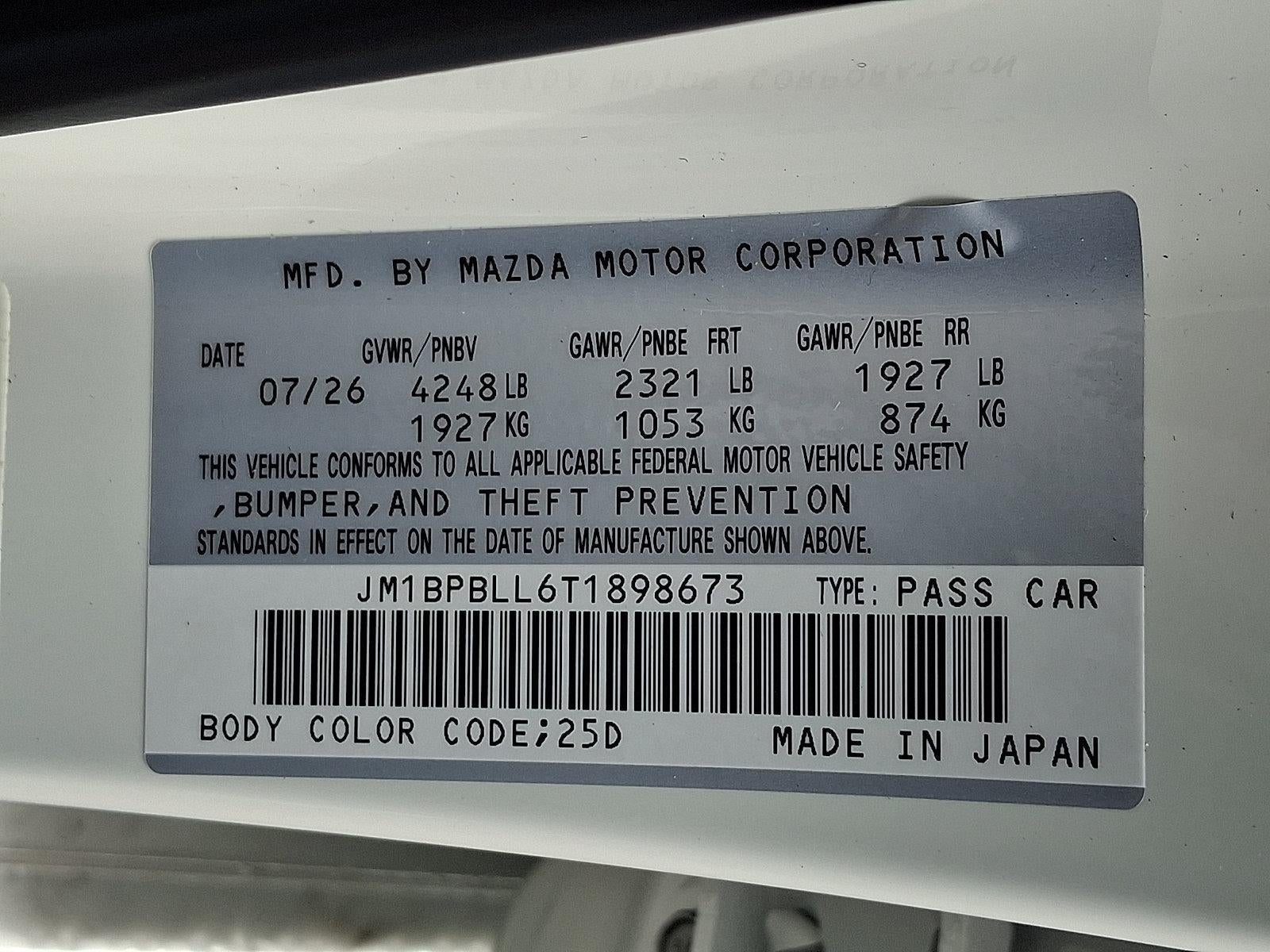 2026 Mazda Mazda3 Hatchback 2.5 S Carbon Edition Auto AWD
