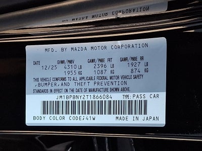 2026 Mazda Mazda3 Hatchback 2.5 Turbo Premium Plus Auto AWD