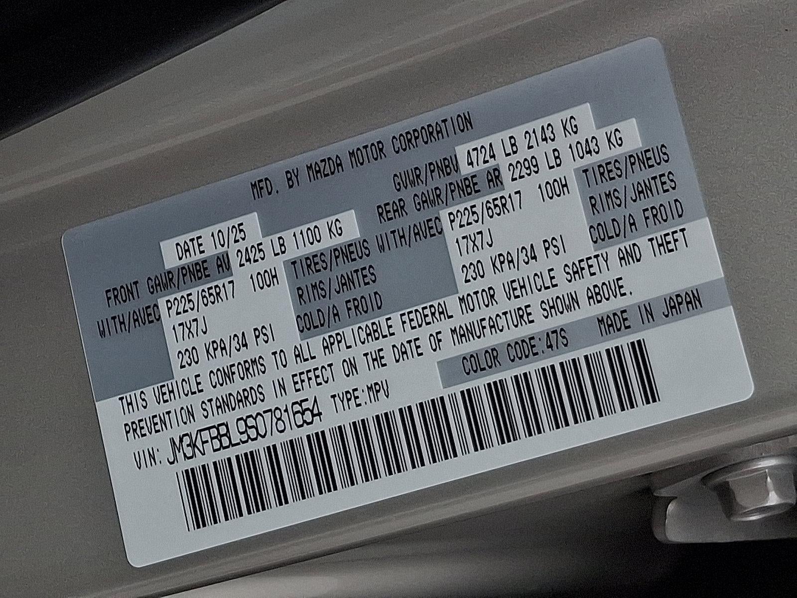 2025 Mazda Mazda CX-5 2.5 S Select Package AWD