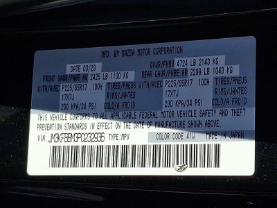 2023 Mazda Mazda CX-5 2.5 S Select Package AWD