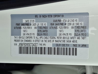 2025 Mazda Mazda CX-5 2.5 S Carbon Edition AWD