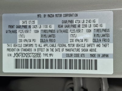 2025 Mazda Mazda CX-5 2.5 S Preferred Package AWD