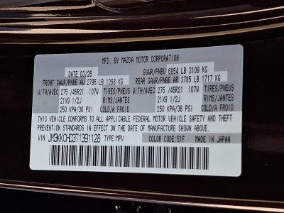 2026 Mazda Mazda CX-90 3.3 Turbo Premium Sport
