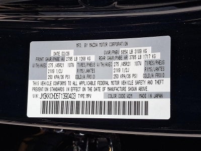 2026 Mazda Mazda CX-90 3.3 Turbo Premium Sport