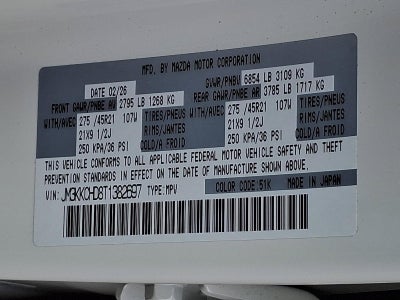 2026 Mazda Mazda CX-90 3.3 Turbo Premium Sport AWD