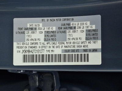 2026 Mazda Mazda CX-5 2.5 S Select AWD