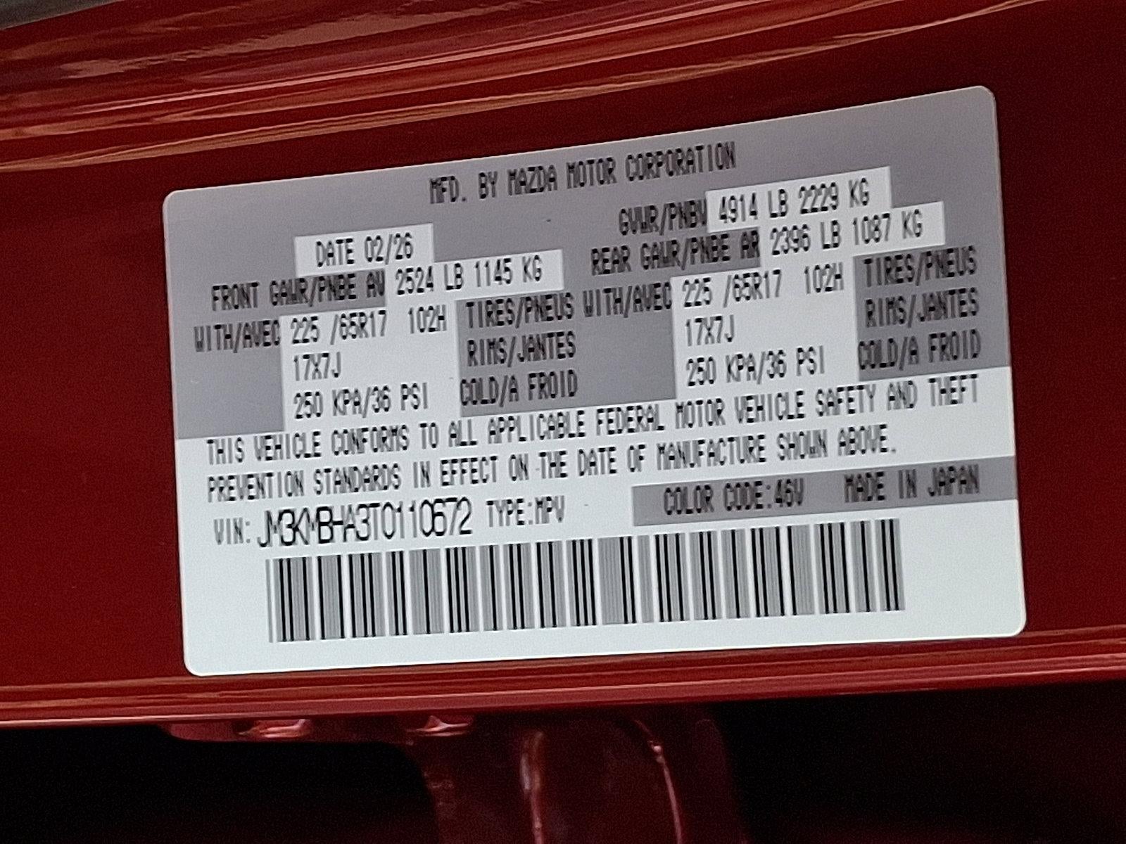 2026 Mazda Mazda CX-5 2.5 S Select AWD