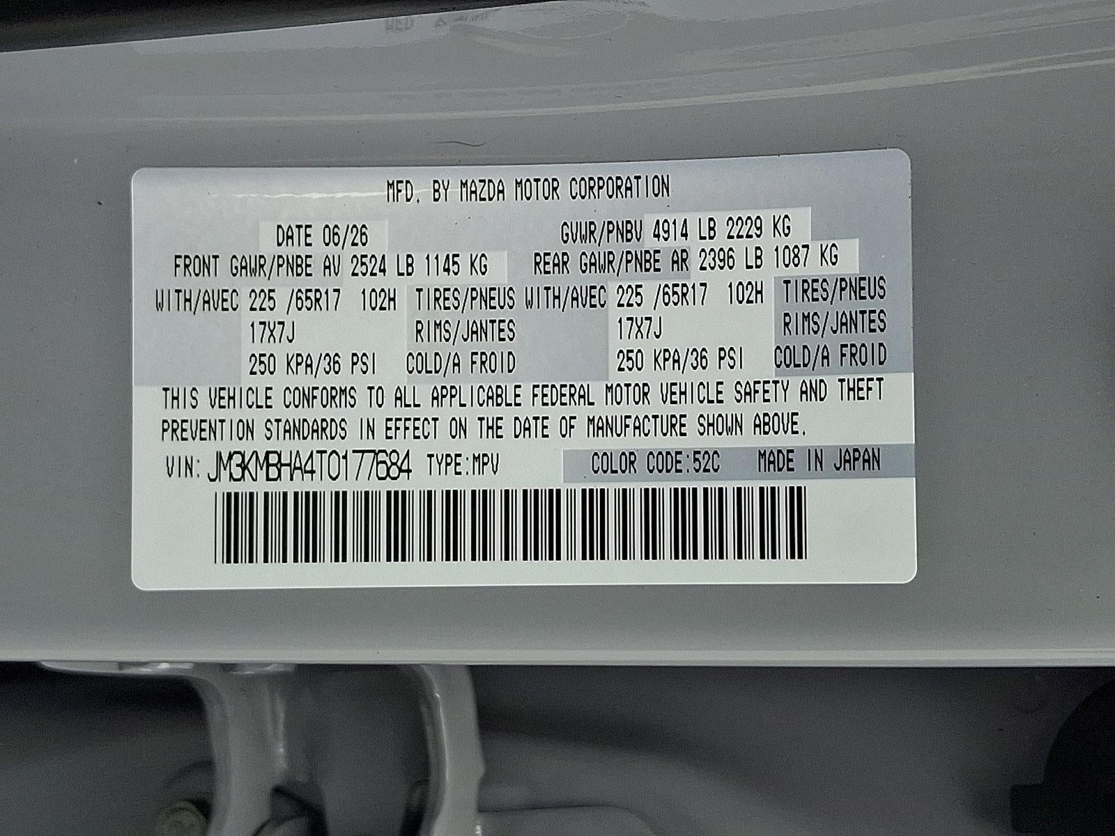 2026 Mazda Mazda CX-5 2.5 S Select AWD