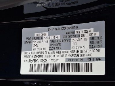 2026 Mazda Mazda CX-5 2.5 S Select AWD