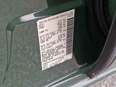 2022 Nissan Frontier Crew Cab 4x4 SV Auto