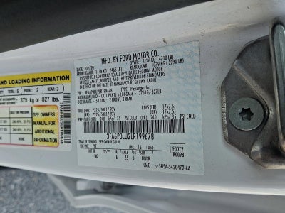 2020 Ford Fusion Hybrid SE FWD