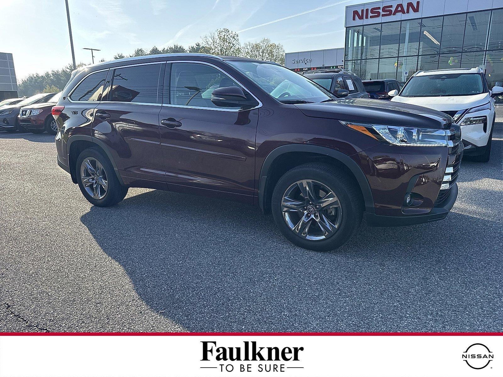 2019 Toyota Highlander Limited V6 AWD (Natl)