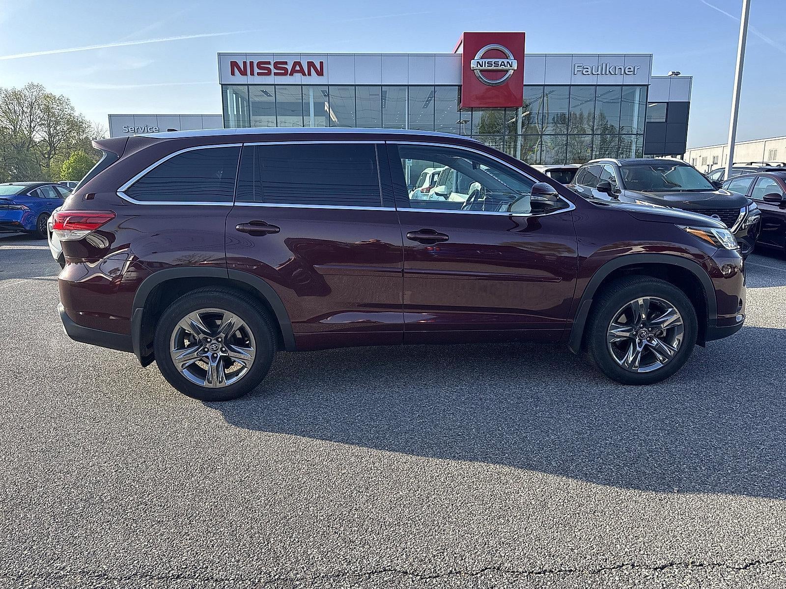 2019 Toyota Highlander Limited V6 AWD (Natl)