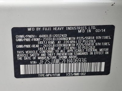 2015 Subaru Forester 2.5i Touring