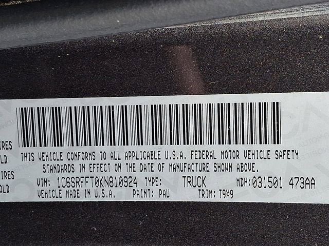 2019 RAM 1500 Big Horn/Lone Star