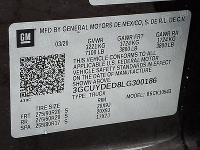 2020 Chevrolet Silverado 1500 LT