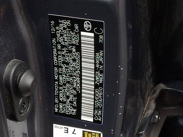 2017 Toyota Prius Prime Plus