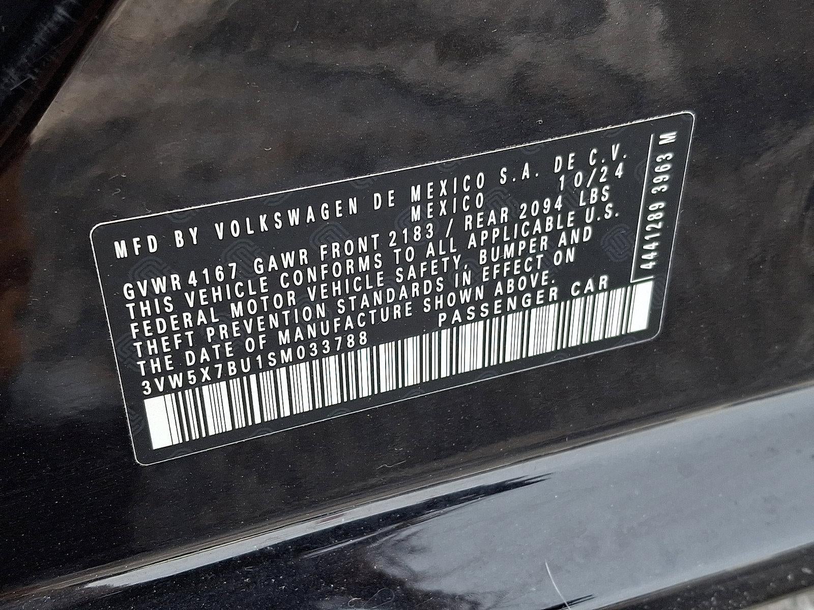 2025 Volkswagen Jetta S Auto