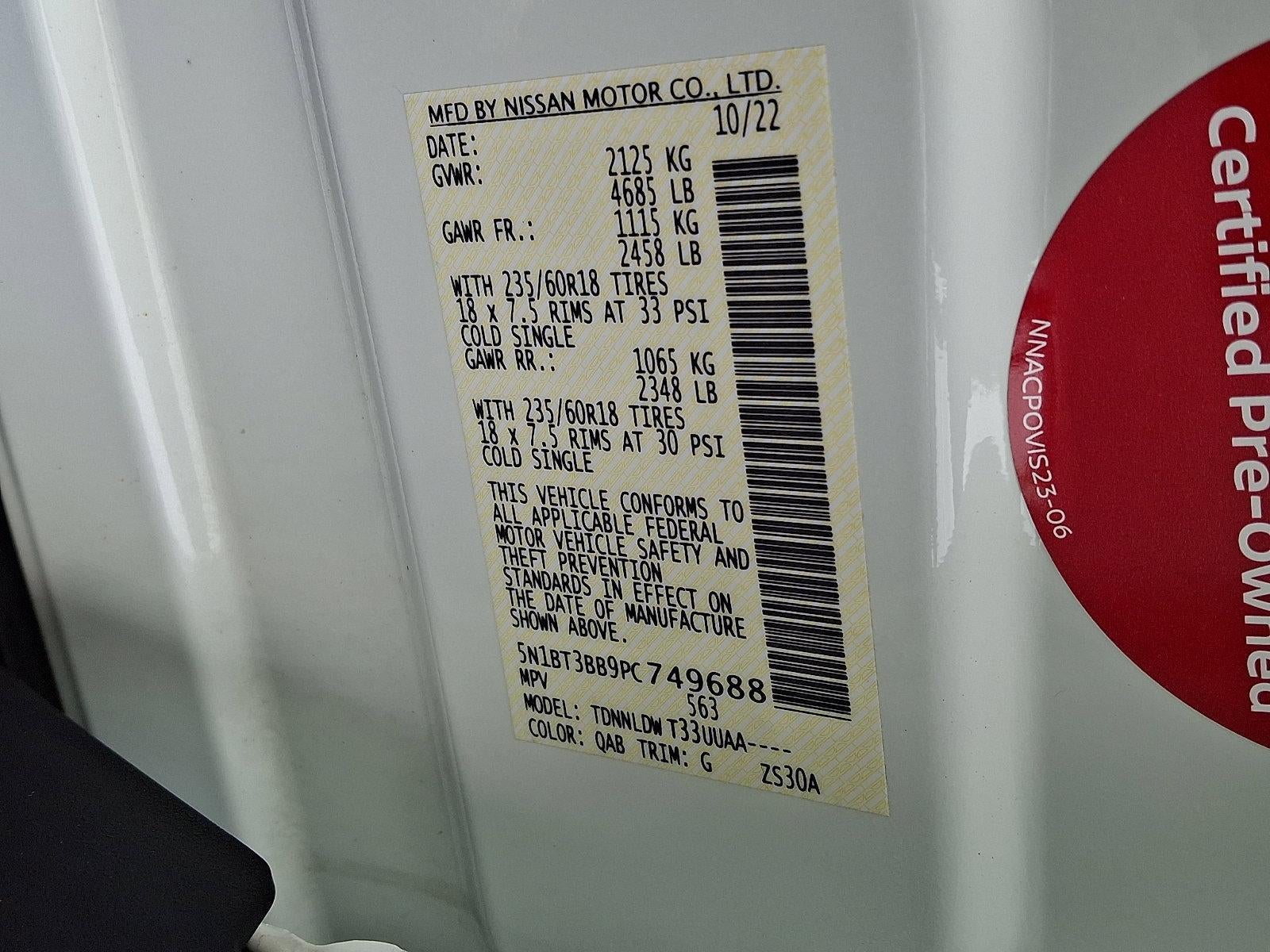 2023 Nissan Rogue AWD SV *Ltd Avail*