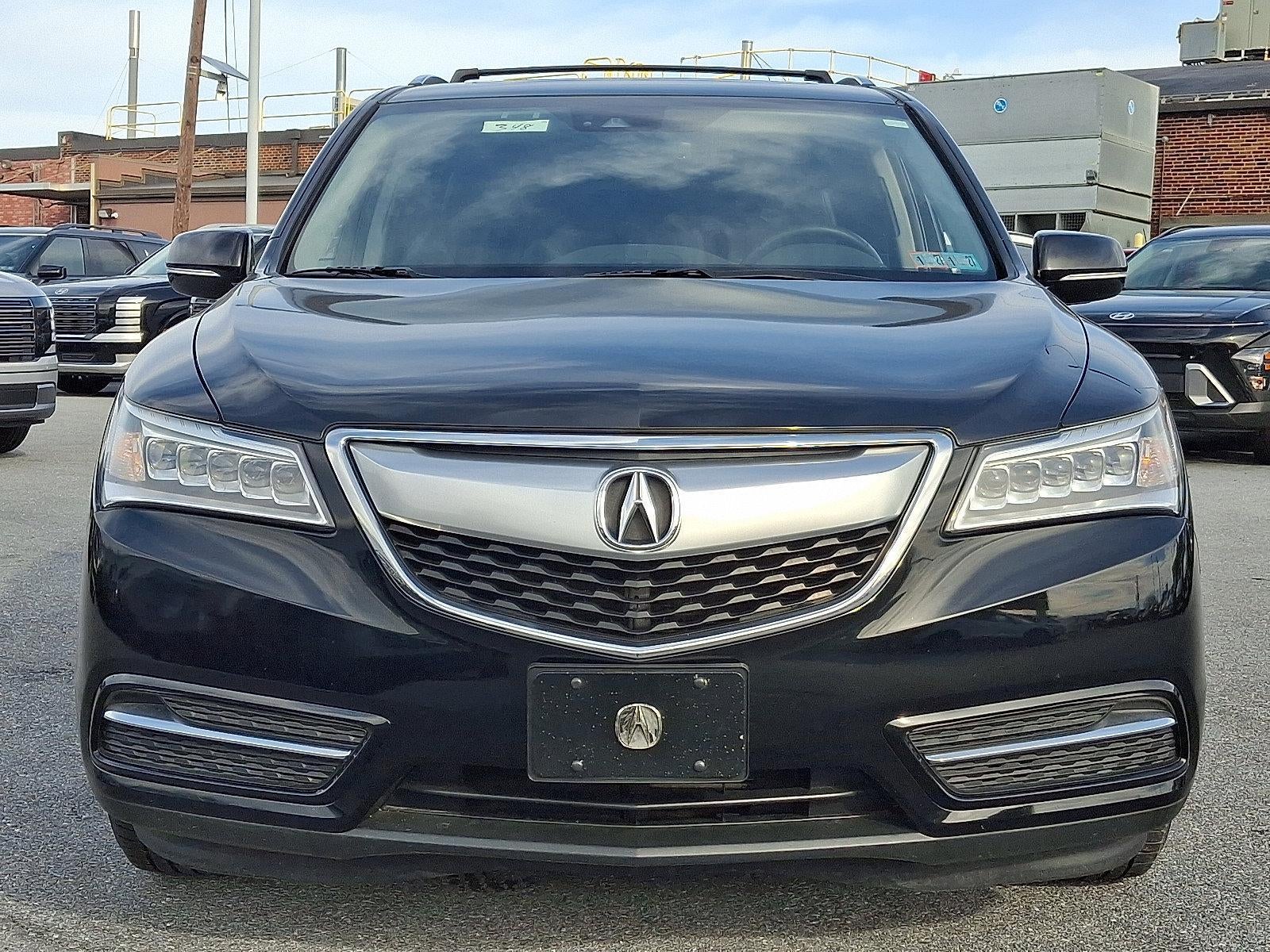 2016 Acura MDX w/Tech/AcuraWatch Plus
