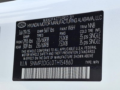 2026 Hyundai SANTA FE SEL