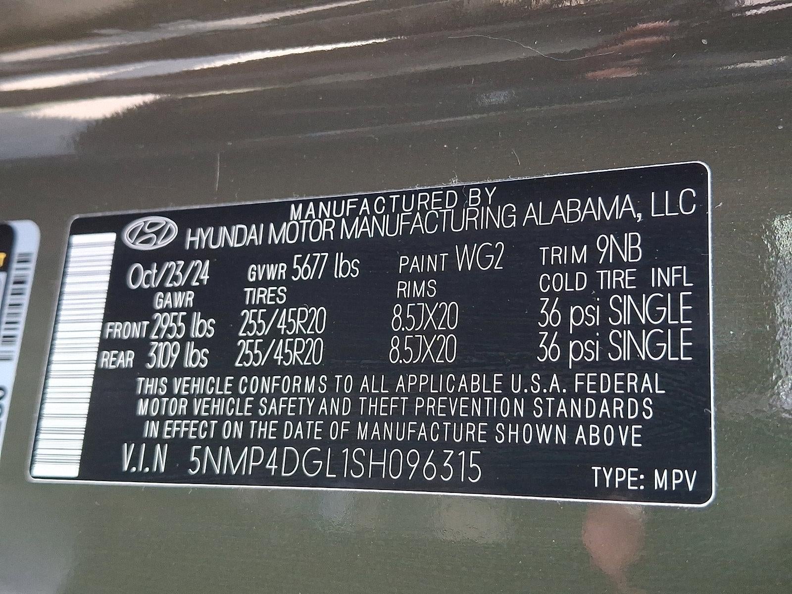 2025 Hyundai SANTA FE Limited