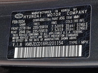 2024 Hyundai TUCSON Hybrid Limited