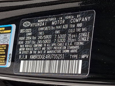 2024 Hyundai PALISADE XRT